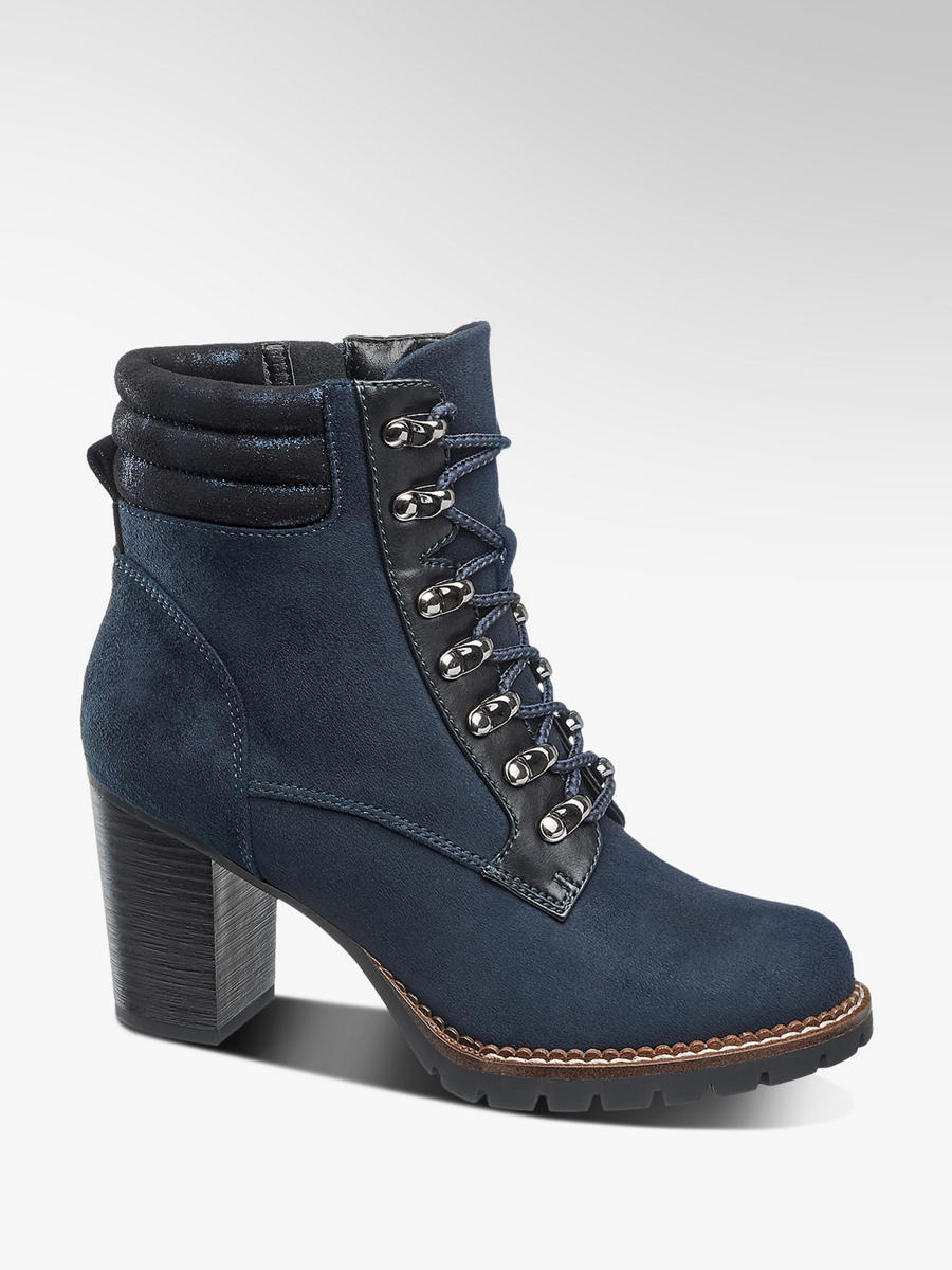 Schnürstiefelette von Landrover in blau - DEICHMANN Schnürstiefelette von Landrover in blau - DEICHMANN
